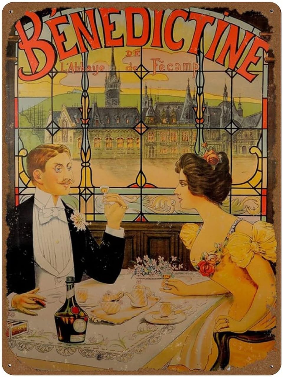 Wine Beer Spirit - ベネディクトゥイン・フランス 1890年 ヴィンテージ ビール ワイン; スピリッツ