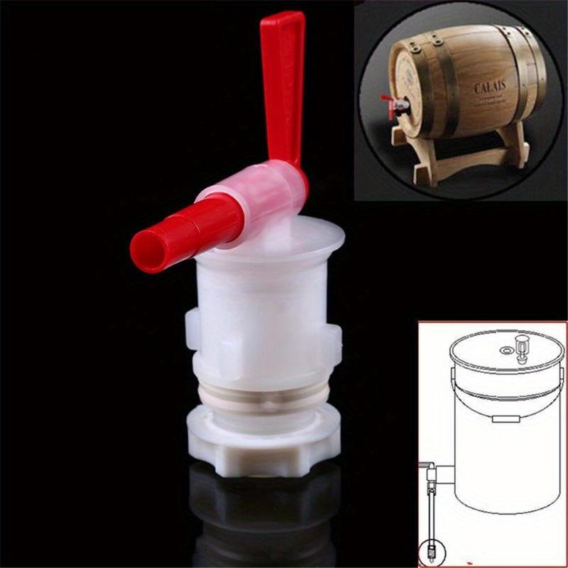 Wine To Beer - 1個入り プラスチック製ボトル用注ぎ口 フィルタースパウト バケット用注ぎ口 発酵槽用タップ蛇口 自家製ワイン/ビール/バー用品用