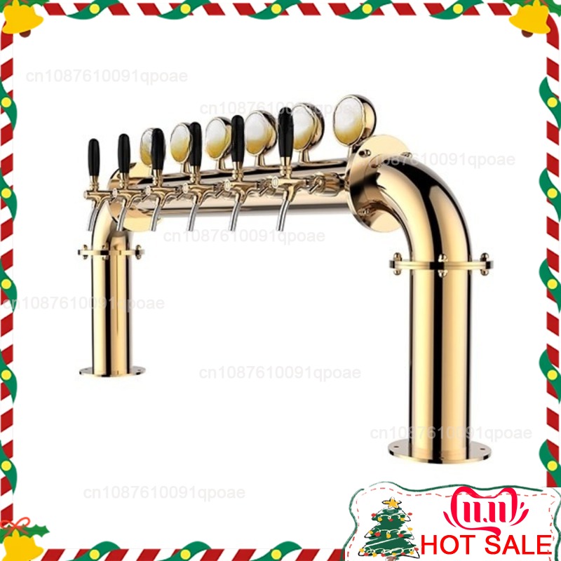 Wine Beer Type - ビール販売機器 バー レストラン 高級ワインコラム 6穴ゲート式ワインタワー 1046607