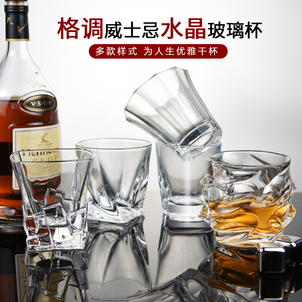 Wine Beer Brand - ビッグウイスキーワイングラス鉛フリークリスタルカップ大容量ビールグラスワインカップバーホテルドリンクウェアブランド Vaso Copo