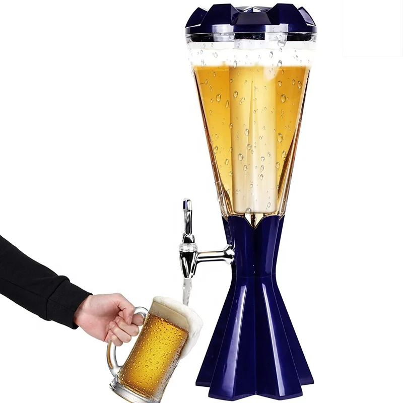 Wine Beer Brand - ワインディスペンサー、飲料ディスペンサー、カスタムブランド、3リットルビールタワー、高品質卓上ビールタワー