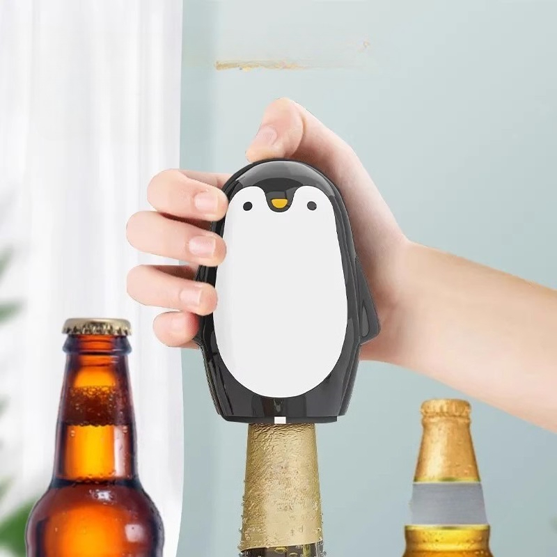 Wine Beer Type - プレス式ボトルオープナー 密封された赤ワインストッパー 家庭用ビール瓶用の特殊ドライバー クリエイティブな多機能