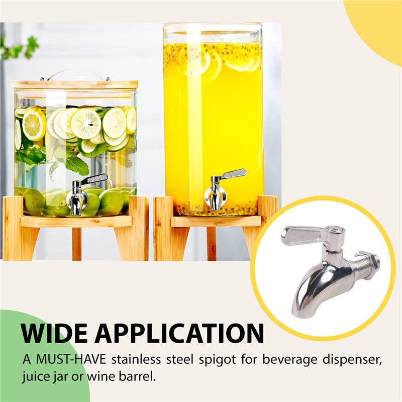 Wine To Beer - ABMI-ステンレス製蛇口タップ ドラフトビールタップ 家庭用醸造発酵器 ワイン ドラフトビール ジュースディスペンサー