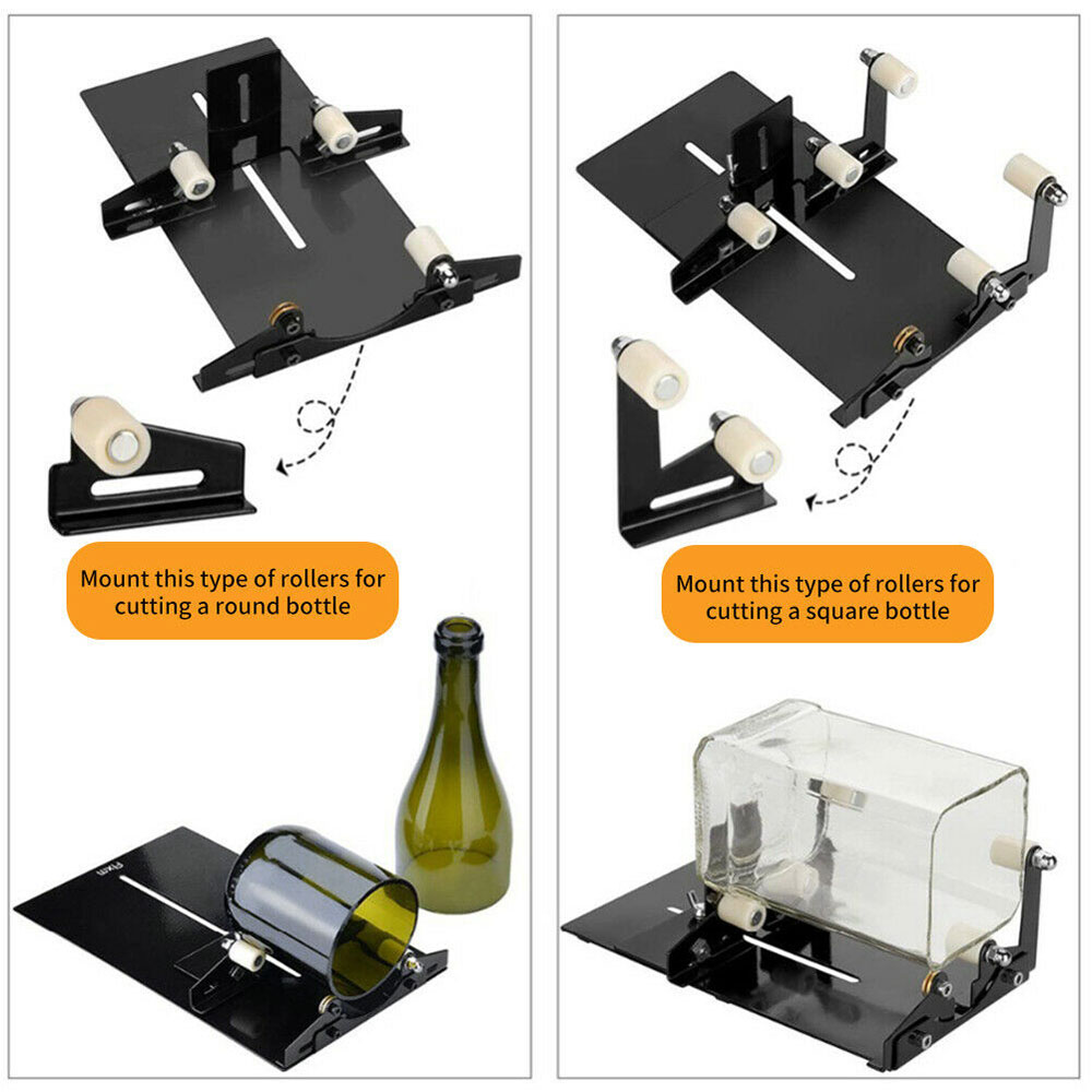 19 個ガラスボトルカッターツール正方形ラウンドワインビール - Wine Beer Spirits のレビューと価格