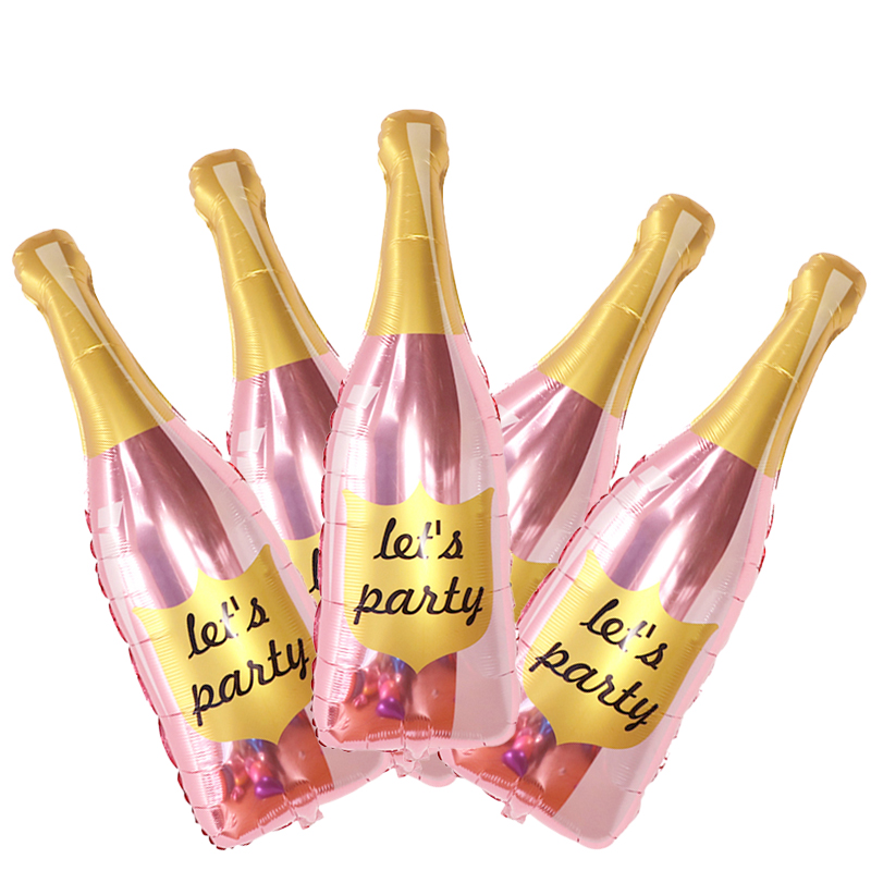 大人の誕生日パーティー用の大きなボトルバルーン,5個,シャン - Wine Root Beer のレビューと価格