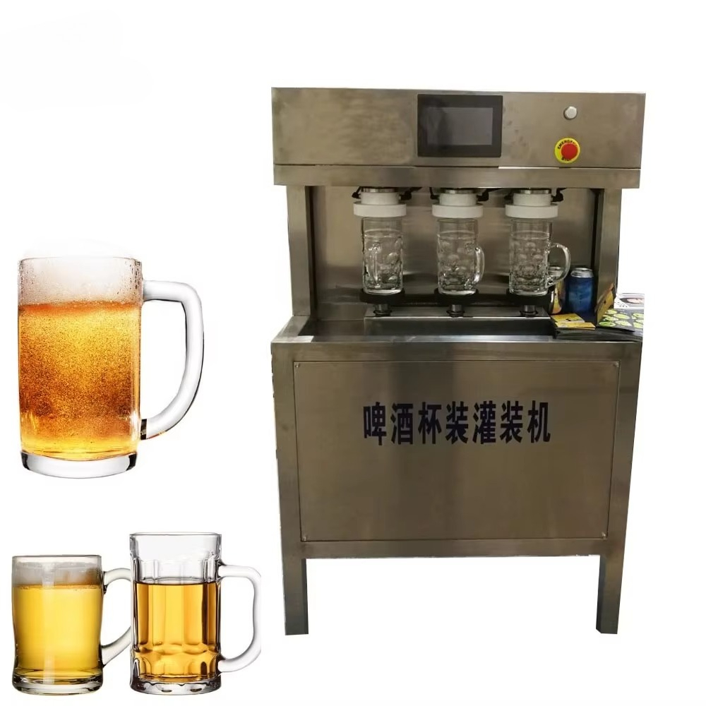 カップ用の手動ビール充填機、酒類ワインウォッカアルコール瓶詰 - Wine To Beer のレビューと価格