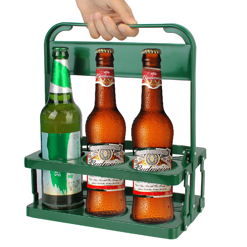 ハンドル付きの耐久性のある折りたたみ式ワインボトル,カップホ - Wine Beer Type のレビューと価格