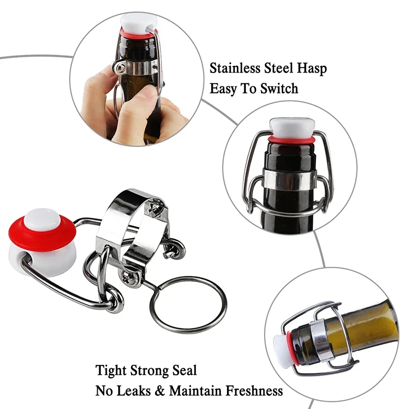 ガラスストッパー,トップキャップ,ロートキャップ,グルート, - Wine Root Beer のレビューと価格