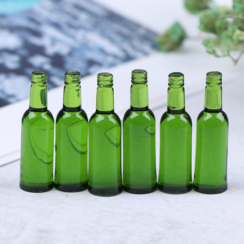 6 個 1:12 ドールハウスミニチュアビールワインドリンク - Wine To Beer のレビューと価格