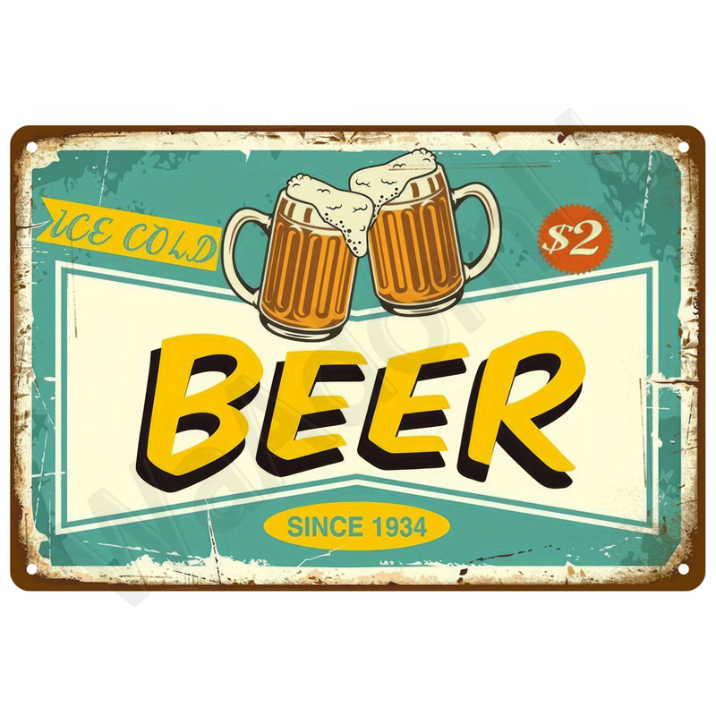 メタルサイン ウイスキー ワイン アルコールブランド ブリキ - Wine Beer Brand のレビューと価格