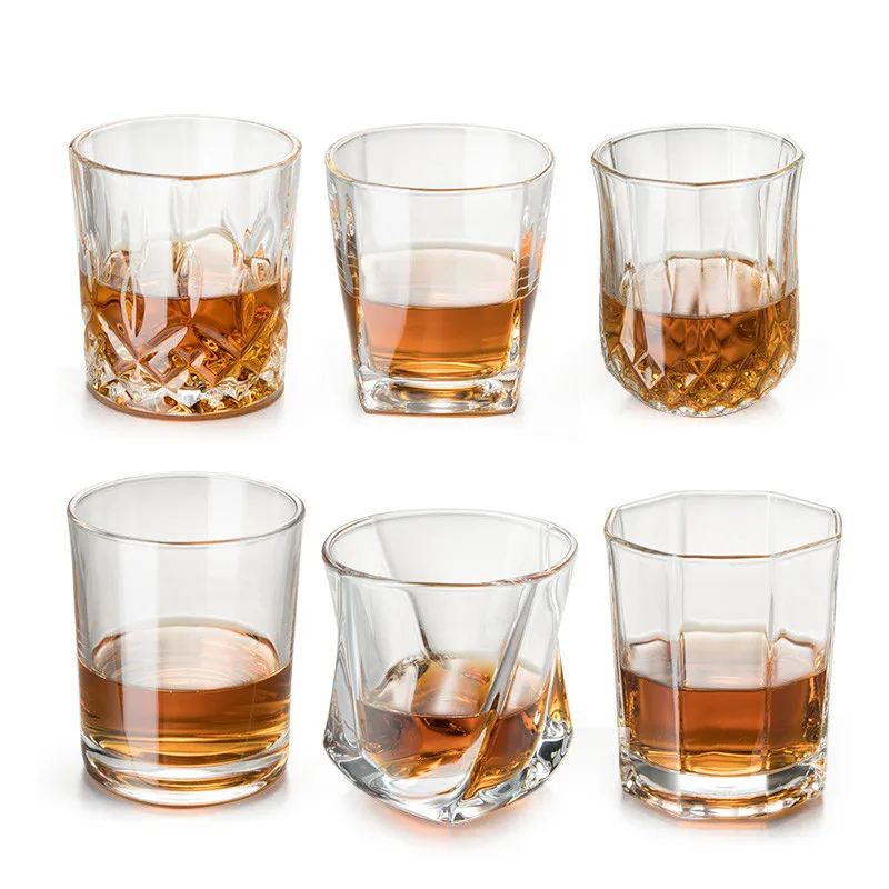 透明手作りワイングラスヨーロッパクリスタル水ビールウイスキー - Wine Beer Spirits のレビューと価格