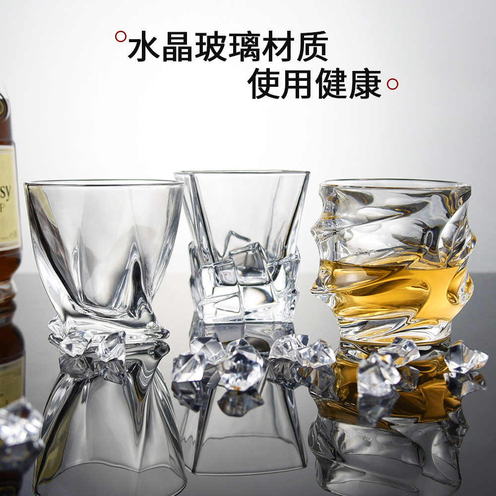 ビッグウイスキーワイングラス鉛フリークリスタルカップ大容量ビ - Wine Beer Brand のレビューと価格
