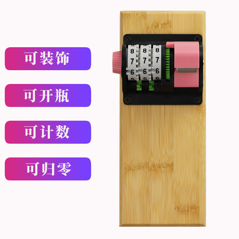 家の装飾のための創造的なカウントボトル,壁に取り付けられたバ - Wine Beer Refrigerator のレビューと価格
