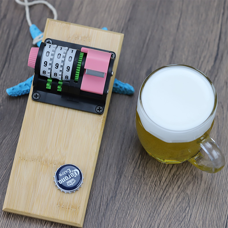 家の装飾のための創造的なカウントボトル,壁に取り付けられたバ - Wine Beer Refrigerator のレビューと価格
