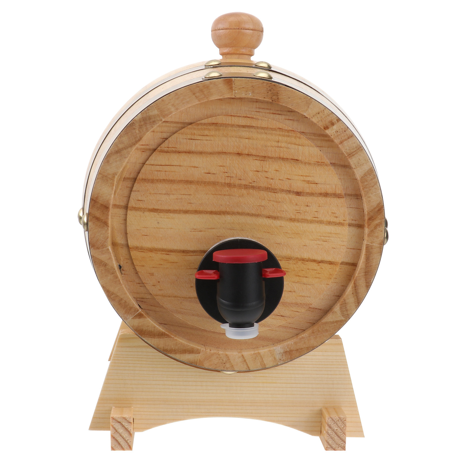 1個入り手作りオークワイン樽セット、スタンド、栓、蛇口付き、 - Wine Beer Spirits のレビューと価格