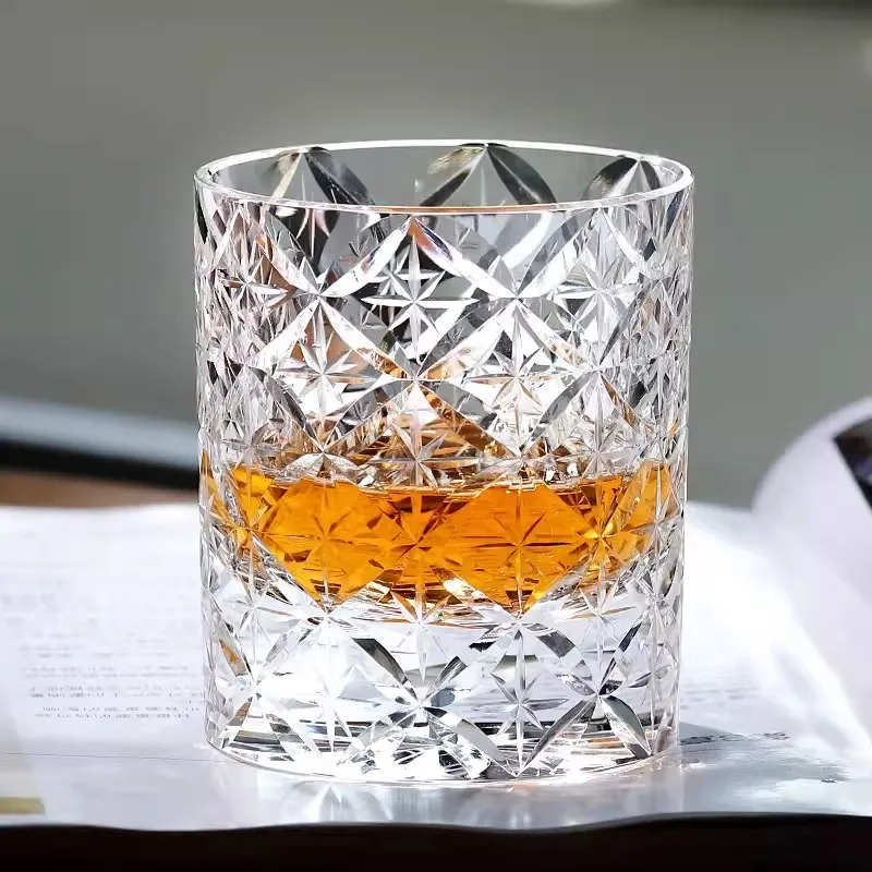 K9クリスタル星空ウイスキーカップ スターライト江戸切子 手 - Wine Xo のレビューと価格