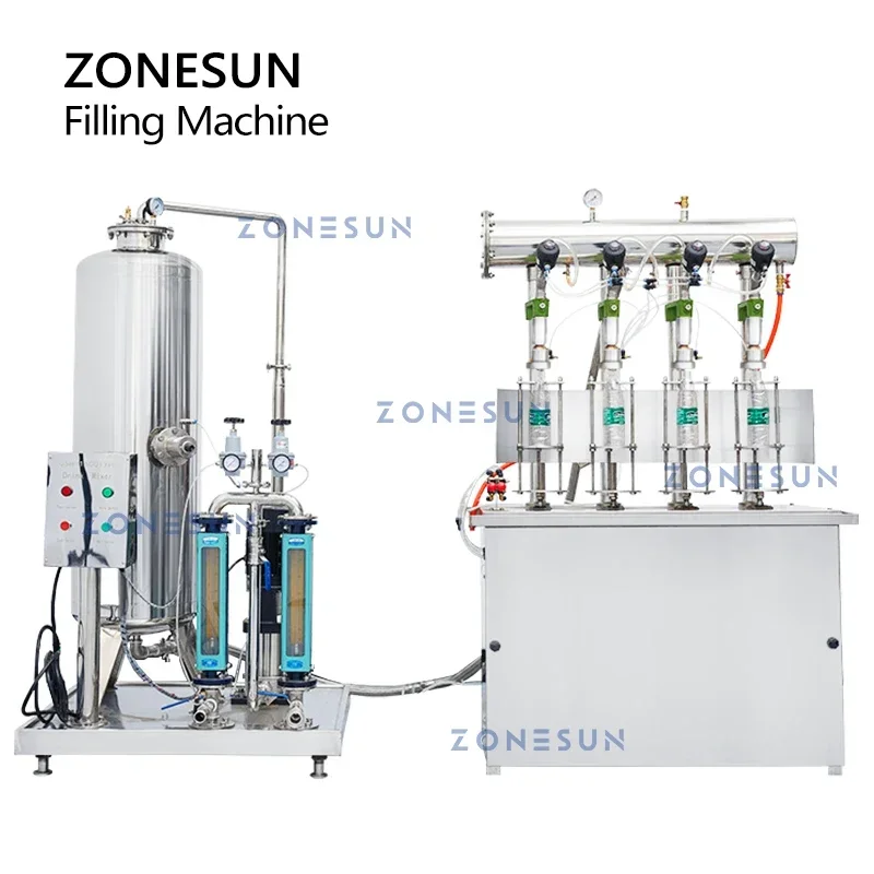 ZONESUN 炭酸飲料等圧充填機 ビール コーラ ソーダ  - Wine To Beer のレビューと価格