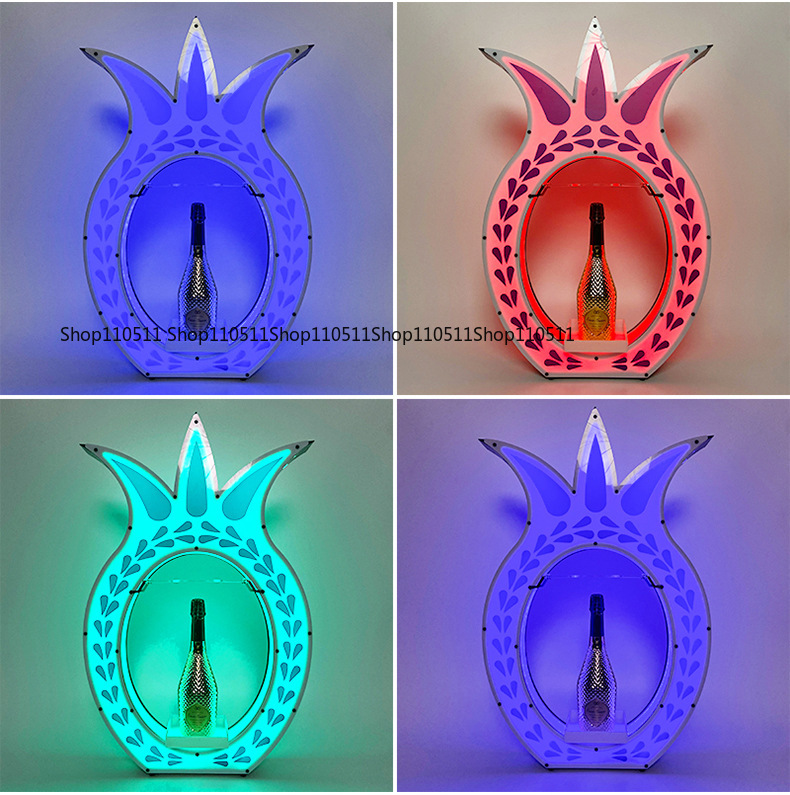 バーウェア LED グロー アクリル ウォッカボトル グロー - Wine Xo のレビューと価格
