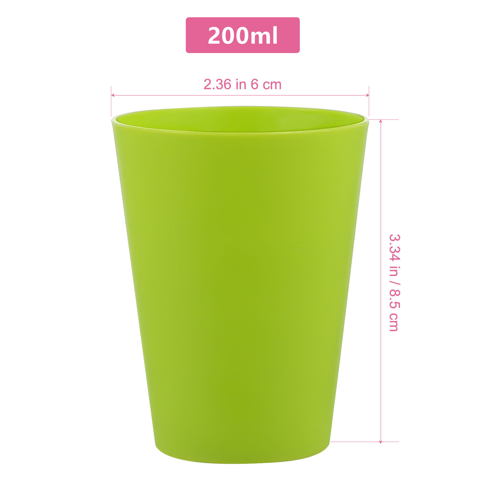 15 個混合色プラスチック製ドリンクカップ軽量壊れない再利用 - Wine Beer Mix のレビューと価格