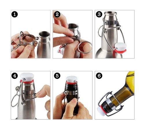 12 ezコルクキャップフリップトップストッパールートビール - Wine Root Beer のレビューと価格